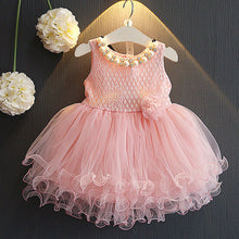 Load image into Gallery viewer, Kid Summer Dress For Girl Lace Flower Cute Little Princess Dresses Children Girls' Clothing For Birthday Party Tulle Tutu Dress