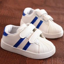 Load image into Gallery viewer, Winter Autumn Baby Children's White Sneakers Toddler Shoes Kids Boys Girls Back School Confort Flat Casual Sport Shoes 1-7Years