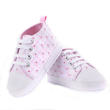 Load image into Gallery viewer, New Canvas Baby Sneaker Sport Shoes For Girls Boys Newborn Shoes Baby Walker Infant Toddler Soft Bottom Anti-slip First Walkers