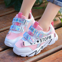 Load image into Gallery viewer, Beautiful Casual Children's Shoes Mesh Breathable Running Sneajer Non-slip Lightweight Sports Kids Casual Shoes for Girls boy
