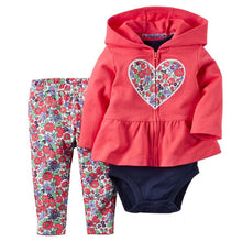 Load image into Gallery viewer, Babies Clothes Boys' and Girls' Long-sleeved Hat-jacket and Trousers Infant Clothing Baby Newborn Outfit Suit Toddler Fashion