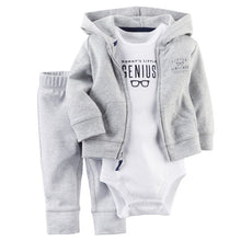 Load image into Gallery viewer, Babies Clothes Boys' and Girls' Long-sleeved Hat-jacket and Trousers Infant Clothing Baby Newborn Outfit Suit Toddler Fashion