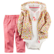 Load image into Gallery viewer, Babies Clothes Boys' and Girls' Long-sleeved Hat-jacket and Trousers Infant Clothing Baby Newborn Outfit Suit Toddler Fashion
