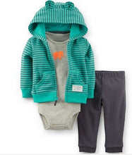 Load image into Gallery viewer, Babies Clothes Boys' and Girls' Long-sleeved Hat-jacket and Trousers Infant Clothing Baby Newborn Outfit Suit Toddler Fashion