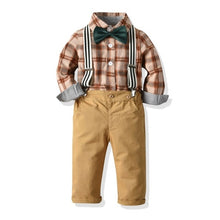 Load image into Gallery viewer, 2019 New Boys' Cotton Infant Boys Clothing Children Long Sleeve Boys Clothes Cartoon infants Baby Kids Clothing Set Romper Pants