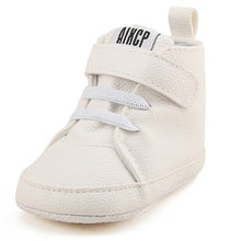 Load image into Gallery viewer, Delebao Pu Leather Hook & Loop Baby Shoes Cotton Sole Infrant Toddler Baby Boy Shoes For 0-18 Months Wholesale First Walkers
