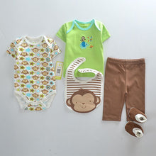 Load image into Gallery viewer, 5pcs Per Set Summer 2019 New Born Baby Boy Clothes Ropa Bebe Nino Conjunto Menino Toddler Boys Clothing Baby Boys' Clothing Sets