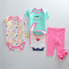 Load image into Gallery viewer, 5pcs Per Set Summer 2019 New Born Baby Boy Clothes Ropa Bebe Nino Conjunto Menino Toddler Boys Clothing Baby Boys' Clothing Sets