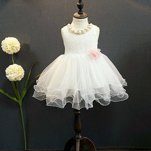 Kid Summer Dress Girl Lace Flower Cute Little Princess Dresses Children Girls' Clothing For Birthday Party Tulle Tutu Dress