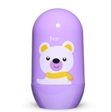 Load image into Gallery viewer, 4pcs Baby Healthcare Kits Baby Nail Care Set Infant Finger Trimmer Scissors Nail Clippers Cartoon Animal Storage Box for Travel