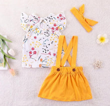 Load image into Gallery viewer, 1-4Y 2019 Hot Summer New Girls&#39; Clothing Sets Kids Bay clothes Toddler Chiffon bowknot coat+Pants Baby Girl Clothes