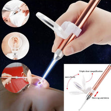 Load image into Gallery viewer, Children Luminous Ear Wax Cleaner Portable Flashlight Ear-pick Earwax Remover Cleaning Ear Care Tool Earwax Remover