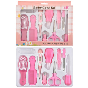 Baby Health Care Kit Newborn Kid Care Baby hygiene Kit Grooming Set Thermometer Clipper Scissor Kid Toiletries for Baby