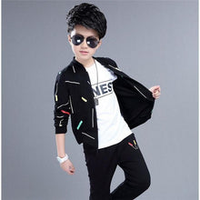 Load image into Gallery viewer, Children&#39;s Spring Autumn Boys&#39; New Kids&#39; Suit Boys Clothing Set