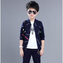 Load image into Gallery viewer, Children&#39;s Spring Autumn Boys&#39; New Kids&#39; Suit Boys Clothing Set