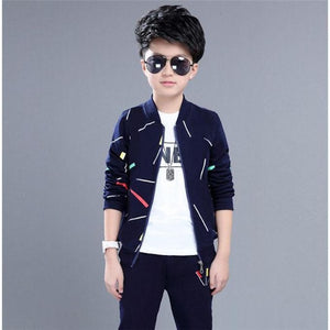 Children's Spring Autumn Boys' New Kids' Suit Boys Clothing Set