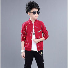 Load image into Gallery viewer, Children&#39;s Spring Autumn Boys&#39; New Kids&#39; Suit Boys Clothing Set