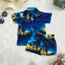 Load image into Gallery viewer, 2019 Brand New Toddler Kid Baby Boys&#39; Summer Clothes Pocket T-Shirt Tops+Short Pants Striped Casual Outfit Set Summer Clothing