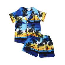 Load image into Gallery viewer, 2019 Brand New Toddler Kid Baby Boys&#39; Summer Clothes Pocket T-Shirt Tops+Short Pants Striped Casual Outfit Set Summer Clothing