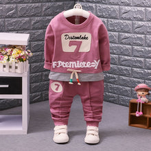 Load image into Gallery viewer, Boys&#39; clothing in autumn and winter, new children&#39;s cartoon pure cotton suit spring and autumn long sleeves suit