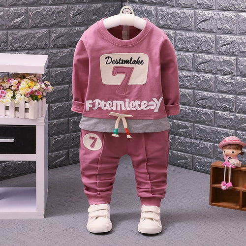 Boys' clothing in autumn and winter, new children's cartoon pure cotton suit spring and autumn long sleeves suit