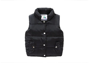 Baby Joker Vest 2019 Winter Clothes New Boys' Children's Clothing Children's Cotton-padded Jacket Padded Cotton Clip Boys Vest