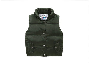 Baby Joker Vest 2019 Winter Clothes New Boys' Children's Clothing Children's Cotton-padded Jacket Padded Cotton Clip Boys Vest