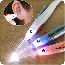 Load image into Gallery viewer, 1pcs Luminous Baby Child Ear Cleaner Flashlight Earpick Earwax Remover Light Spoon Cleaning Ear Care Tool For Children