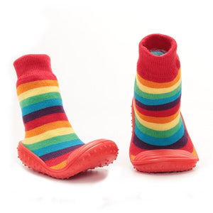 Newborn Baby boy shoes socks baby girl anti-slip sock shoes baby soft rubber sole baby floor socks Shoes