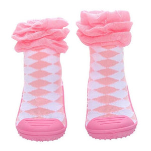 Newborn Baby boy shoes socks baby girl anti-slip sock shoes baby soft rubber sole baby floor socks Shoes