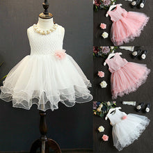 Load image into Gallery viewer, Kid Summer Dress For Girl Lace Flower Cute Little Princess Dresses Children Girls&#39; Clothing For Birthday Party Tulle Tutu Dress