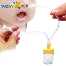 Load image into Gallery viewer, New Born Baby Safety Nose Cleaner Vacuum Suction Nasal Aspirator Snot Nose Cleaner Baby Care Newborn Healthy Care Convenient !