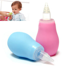 Load image into Gallery viewer, Silicone Newborn Baby Children Nose Aspirator Toddler Nose Cleaner Infant Snot Vacuum Sucker Soft Tip Cleaner Baby Care Products