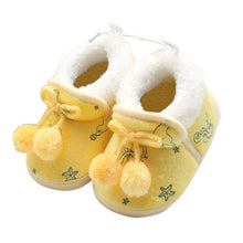 Load image into Gallery viewer, Winter Sweet Newborn Baby Girls Princess Winter Boots First Walkers Soft Soled Infant Toddler Kids Girl Footwear Shoes