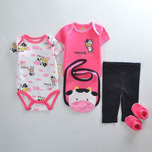 Load image into Gallery viewer, 5pcs Per Set Summer 2019 New Born Baby Boy Clothes Ropa Bebe Nino Conjunto Menino Toddler Boys Clothing Baby Boys&#39; Clothing Sets