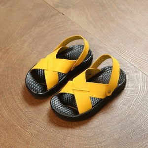 Children's summer shoes 2019 New Fashion trend Leather Sandals children's shoes sneakers sportswear for boys  simple shoes